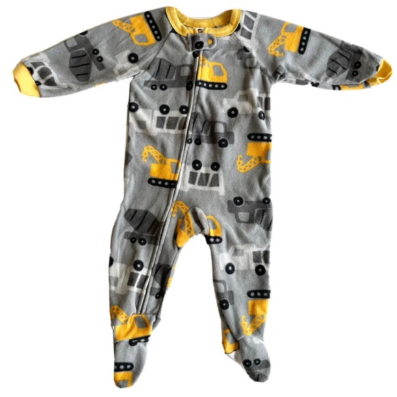 Carter's Pajamas Gerber 2m Baby Boy Sleep N Play Zip Footed Pajamas